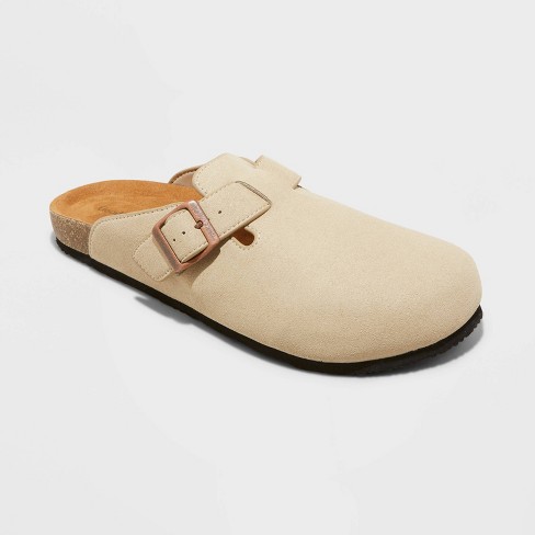 Men's Arthur Soft Footbed Clogs - Goodfellow & Co™ Tan 7 : Target