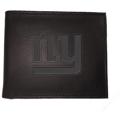 Evergreen NFL New York Giants Bi-Fold Wallet, Black