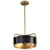 Nuvo Lighting Altos 3 - Light Pendant in  Matte Black - 3 of 4
