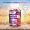 Extra Strength Vitamin D3 Gummies 5000 IU (125 mcg) High Potency Vitamin D Gummy - 60 Gummies;120 Gummies - 4 of 4