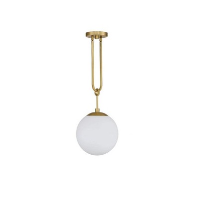 Savoy House Becker 1 - Light Pendant in  Warm Brass