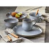 tagltd Loft Speckled Reactive Glaze Mug Lt Gray 16 oz - 2 of 3