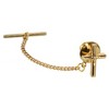 Ascentix Men's Elegant Cross Tie Tack with Crystal Center for Formal Wear - 2 of 4