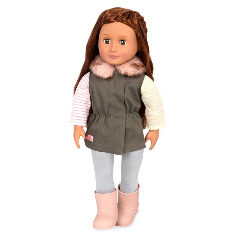 Our Generation Fun Fur Fall Vest Outfit for 18&#34; Dolls, 3 of 5