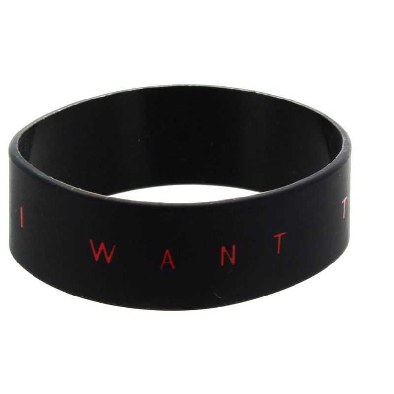 The X Files" I Want to Believe" Rubber Wristband, 2 of 4