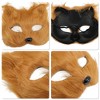 Unique Bargains Long-haired Foxes Party Mask 1 Pc - 3 of 4