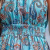 Women's Vibrant Paisley Print Halter Dress for Summer - Cupshe - 3 of 4