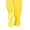 Footed Pajamas - Lemon Yellow Infant Hoodie Fleece One Piece - 4 of 4