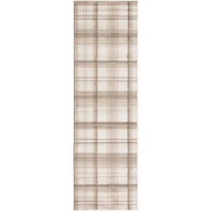 Nourison Grafix Contemporary Plaid Area Rug - 1 of 4
