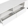 Sapphtopaz Modern TV Stand for TVs Up to 75" with LED Entertainment Center with Open Shelves and 4 Storage Cabinets, TV Stands for Living Room - 2 of 4