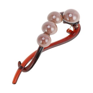 Unique Bargains Women's Fashion 4 Beads Hair Clips 1 Pc - 1 of 4