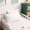 2 Pack Jersey Cotton Toddler Pillowcases, Envelope Travel Pillowcases - NTBAY - 3 of 4