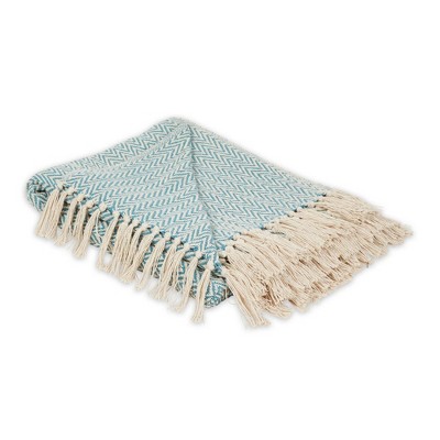 50"x60" Handloom Chevron Throw Blanket - Design Imports