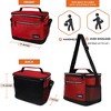 OPUX Insulated Lunch Box Men Women, Leakproof Soft Cooler Bag Work School Beach, Pail Tote Adult Kids Boys Girls - 3 of 4