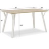 Anybear 55 x 34" Contemporary Rectangular Dining Table for 6 people - 2 of 4