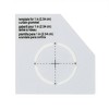 Dritz Set of 8 Home 1" Curtain Grommets Champagne: Plastic Sewing Fasteners, Silver, Grommet Kit for Curtains - 4 of 4