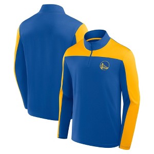 NBA Golden State Warriors Men's Lightweight 1/4 Zip Jersey - M - 1 of 3