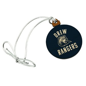 Drew University Rangers Logo Mini Small Tiny Wood Christmas Tree Holiday Ornament - 1 of 4