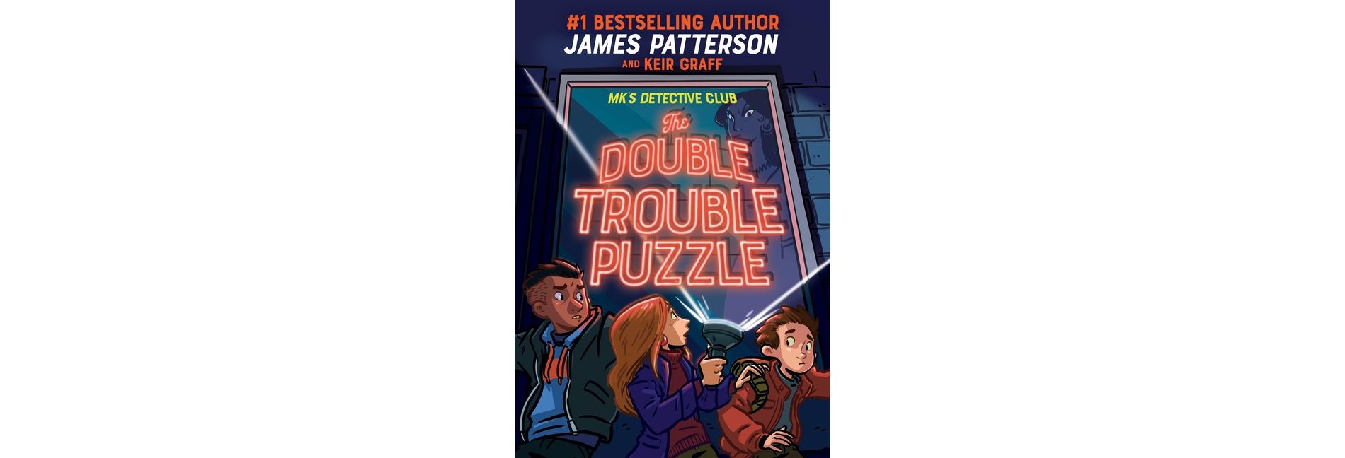 Mk's Detective Club: The Double Trouble Puzzle - by James Patterson & Keir Graff (Hardcover)
