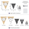 Big Dot of Happiness Bump, Set, Spike - Volleyball - DIY Baby Shower or Birthday Party Pennant Garland Decoration - Triangle Banner - 30 Pieces - 3 of 4