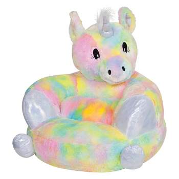 Rainbow Unicorn Plush Character Kids' Chair - Trend Lab