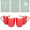 Elanze Designs She Is Clothed With Strength Dignity Proverbs 31 Crimson Red 10 ounce New Bone China Coffee Cup Mug - image 3 of 4