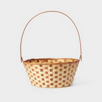 11" Bamboo Natural Easter Basket - Spritz™