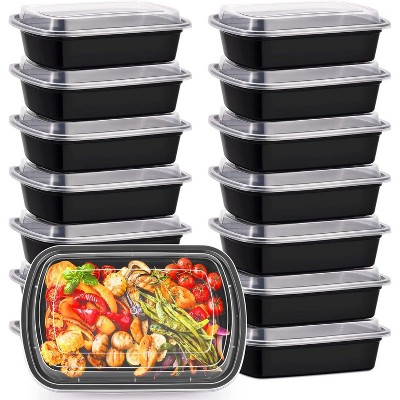 30-Pack 38oz Extra Large & Thick Meal Prep Containers with Lids, BPA-Free