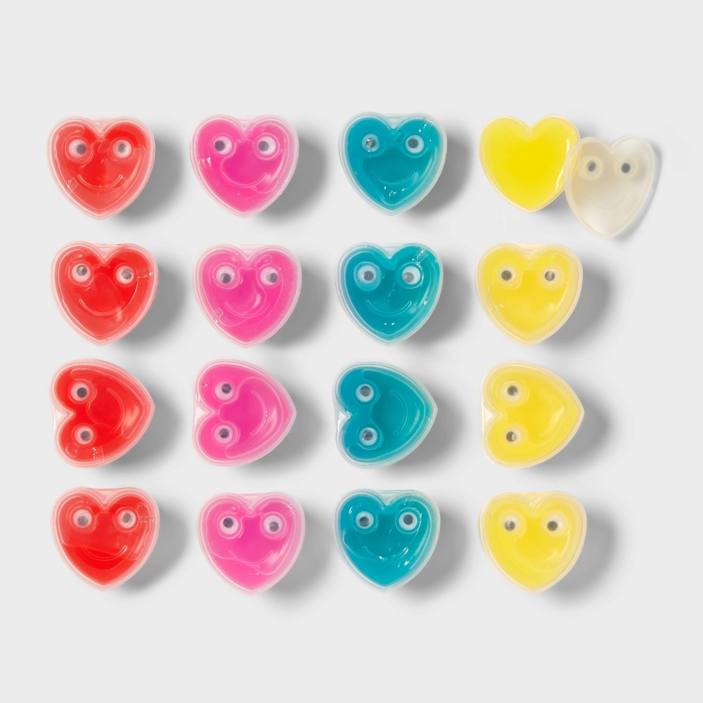 16pc heart putty valentine's day party favor sets - spritz™
