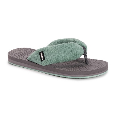 Lukees By Muk Luks Women's Sand Lot Sandals -mint 11 : Target