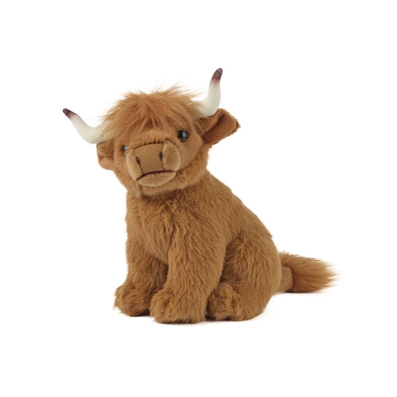 Living Nature Highland Cow Small Plush Toy, 1 of 3