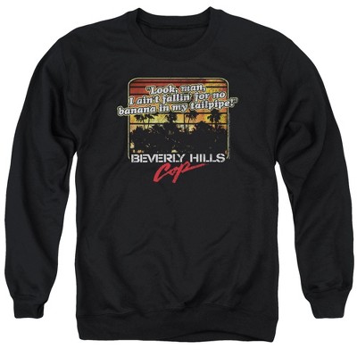 Beverly Hills Cop Banana In My Tailpipe Adult Crewneck Sweatshirt