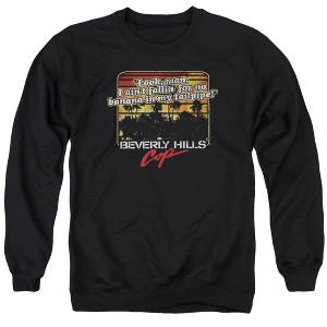 Beverly Hills Cop Banana In My Tailpipe Adult Crewneck Sweatshirt - 1 of 4