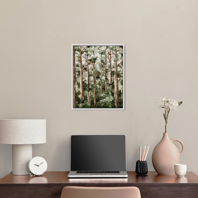 Art Remedy Wildy Forest Landscape Wall Art Framed