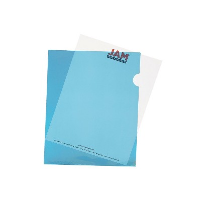 Jam Paper 9 X 12 Booklet Translucent Vellum Envelopes Ocean Blue 25/pack  1592180 : Target