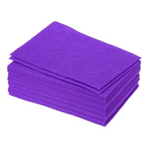 Unique Bargains Polyester Soft Home Handcrafts Project DIY Felt Fabric Sheets 36 Pcs - 1 of 4