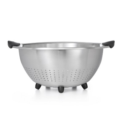 OXO 3Qt Stainless Steel Colander with Non-Slip Handles