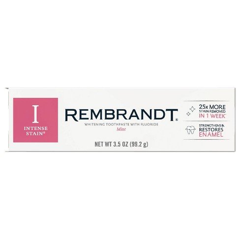 Rembrandt Intense Stain Whitening Toothpaste - Mint - image 1 of 4