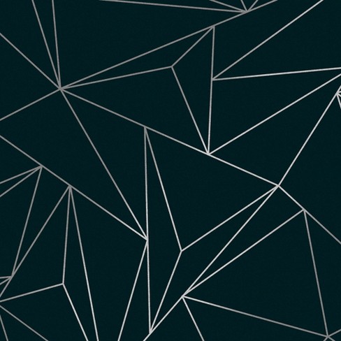 NEXT Scatter Geo Teal Wallpaper - image 1 of 4