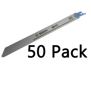 Bosch 50 Pack 9 Inch 24 TPI Metal Reciprocating Saw Blades - RM924-50PK-5PK - 1 of 1