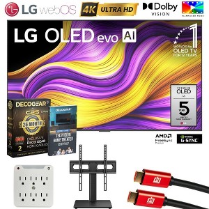 LG 65" G5 OLED evo 4K UHD TV w/ One Wall Design 2025 + Extended Protection Plan - 1 of 4