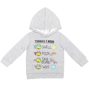 Teenage Mutant Ninja Turtles Fleece Pullover Hoodie Toddler - 1 of 4