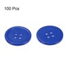 Unique Bargains Resin DIY Craft Flat 4-Hole Sewing Buttons 100 Pcs - 3 of 4