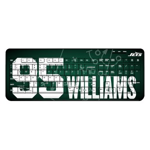 NFL New York Jets Players Game Tactic Wireless USB Keyboard - 1 of 4