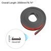 Unique Bargains Self-Adhesive Flexible U Shape Repair Furniture Edge Banding - 2 of 3