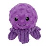 Petlou Octopus EZ Squeaky Dog Toy - Set of 2 (4-inch) - 3 of 3