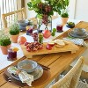LunaLulinlk Grey Stoneware Round 10.4" Dinner Plate - 3 of 4
