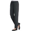 Collections Etc Elastic Waistband with Side Pockets Cotton Knit Pants - 2 of 4