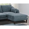 NicBex Couches for Living Room 6pcs Modular Sectional Sleeper Sofa Set Modern Upholstered U-Shaped Sofa Couch with Ottoman, Grayish - 3 of 4