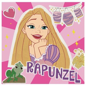 DIAMOND DOTZ, DOTZ Box Disney Tangled, Rapunzel Diamond Art Painting Kit 11" X 11" - 1 of 4